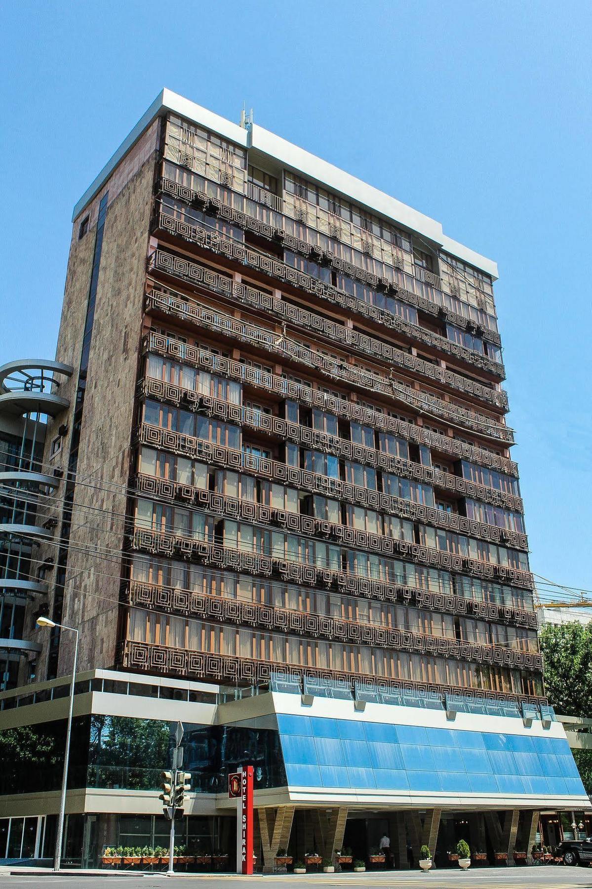 Shirak Hotel Ereván Exterior foto